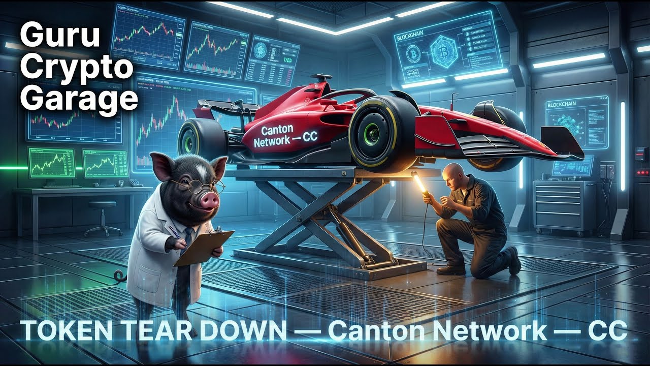 TOKEN TEAR DOWN: Canton (CC) &mdash; The Institutional Ferrari of Crypto? | Guru Crypto Garage