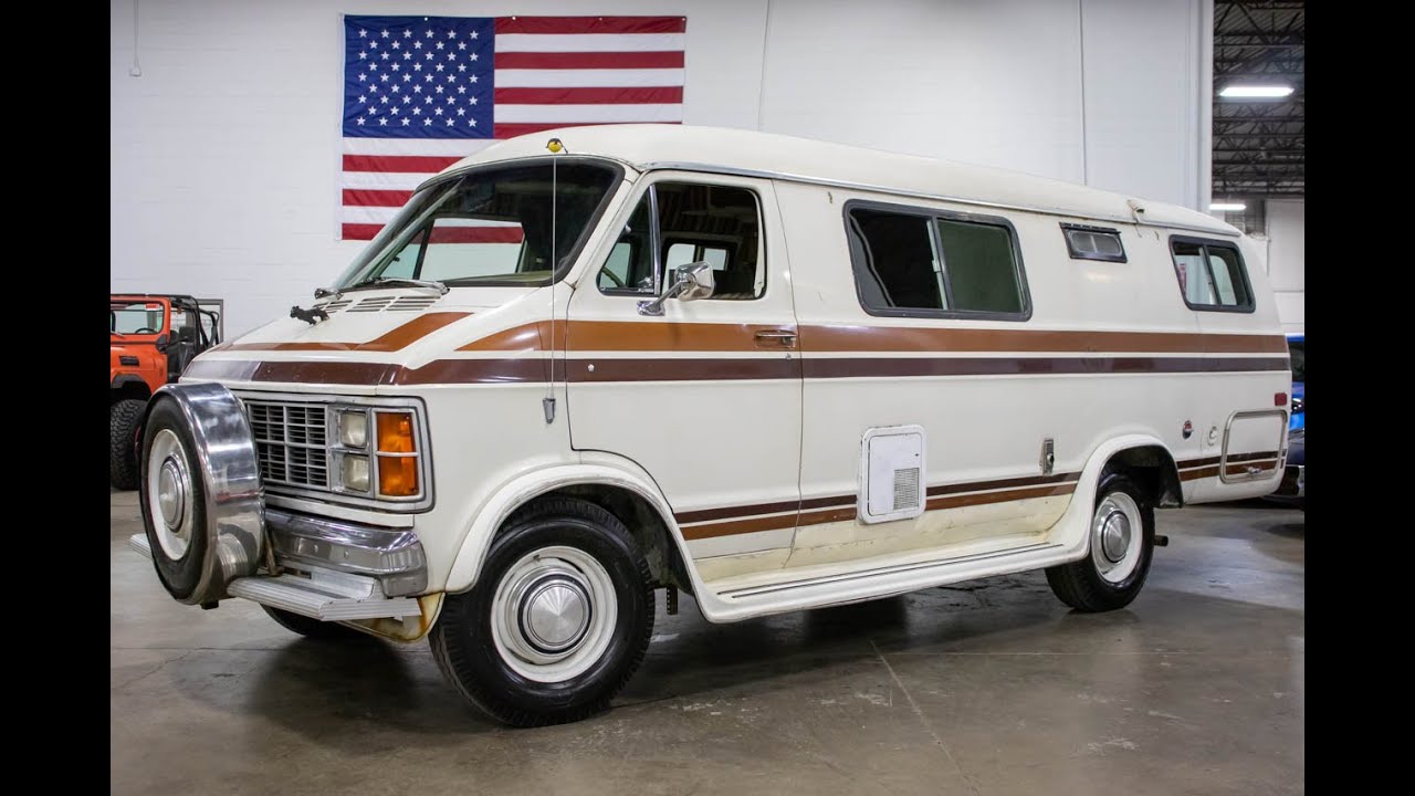 1981 Dodge Ram Camper Van B350 Walk Around