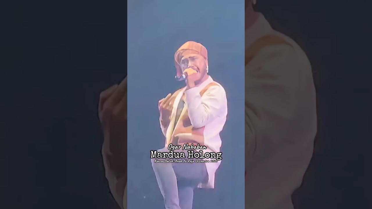 Mardua Holong by Ogar Nababan di Konser Batak Anak Ni Raja Orchestra 2025