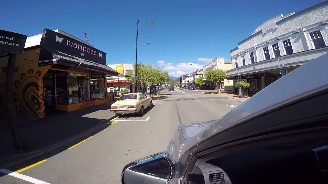 Drive through Nelson, New Zealand
