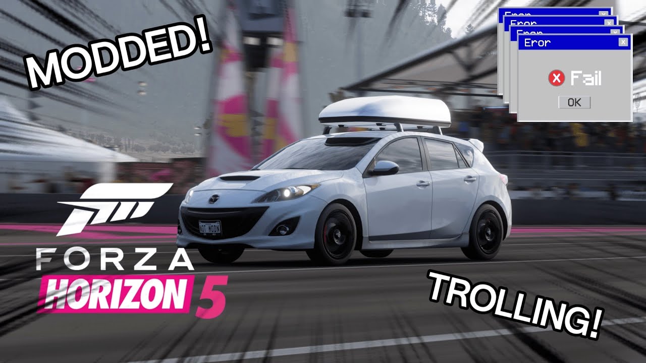 Троллинг лобби Forza с помощью модов! Часть 3