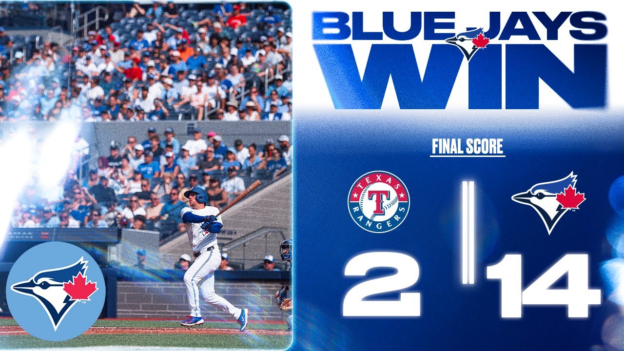 Blue Jays score FOURTEEN runs in game where TWO position players pitch!