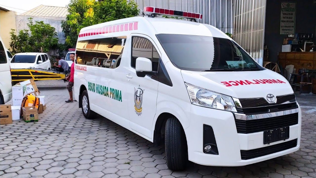 Hiace Premio Modifikasi Ambulance Super Mewah || RSUD HUSADA PRIMA || TSM_Ambulance