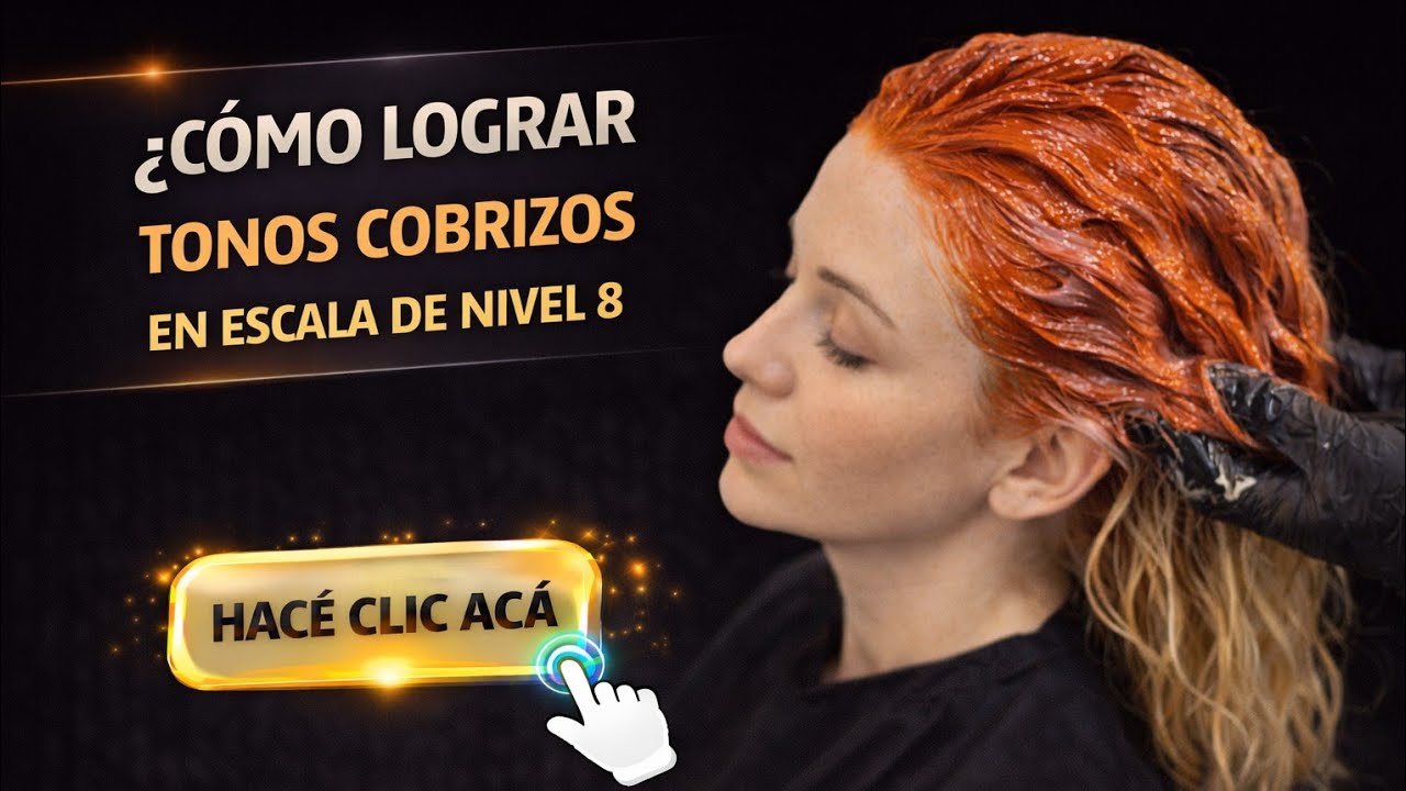 Como lograr un tono cobrizo nivel 8 correctamente