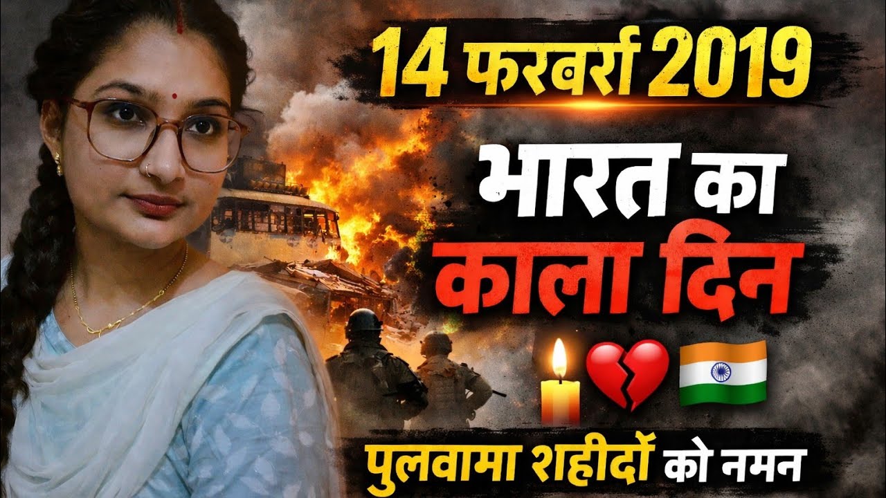 14 फरवरी – भारत का काला दिन | पुलवामा शहीदों को श्रद्धांजलि 🇮🇳