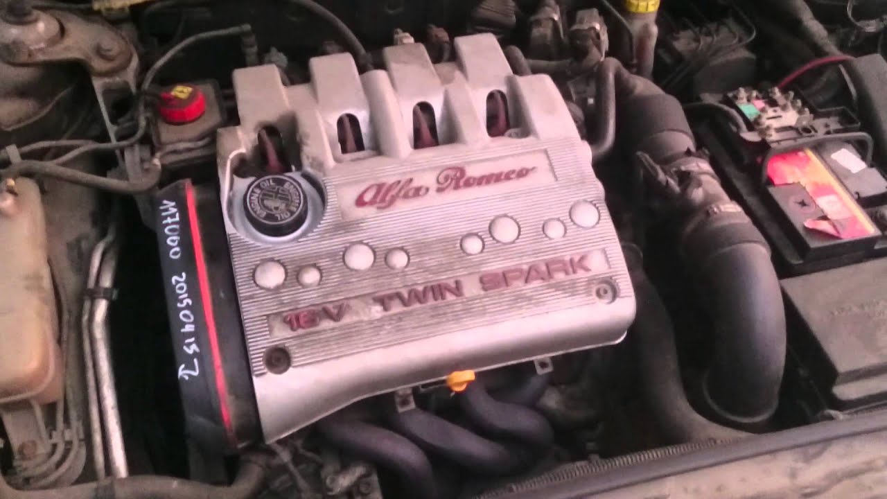 Alfa romeo 147 1.6 TS 120HP Engine Noise Problem (FIXED)