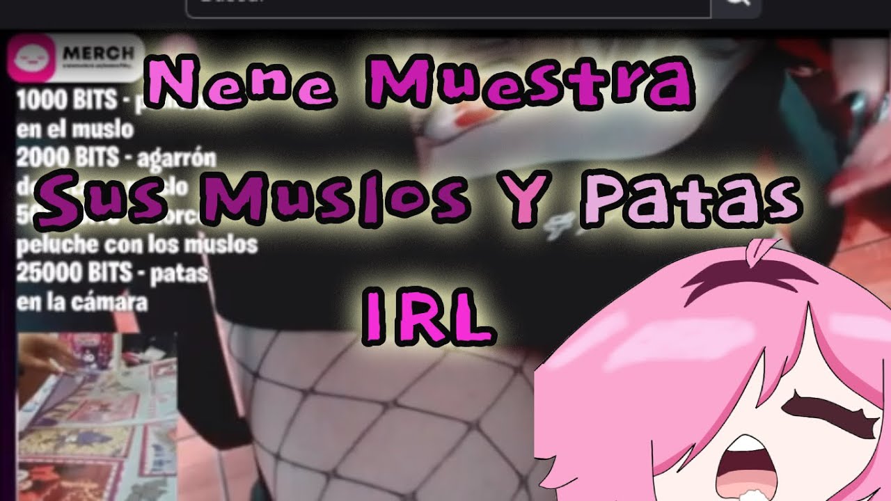 Nene Muestra Sus Muslos Y Patas IRL