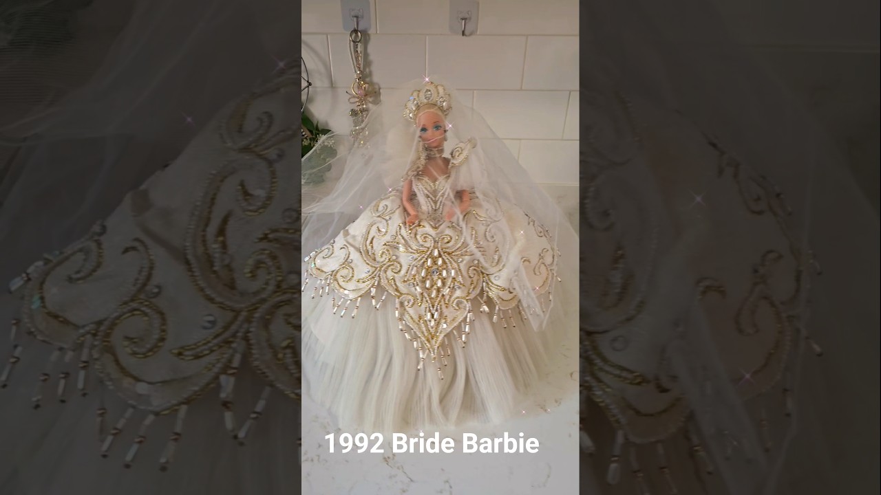 Bride Barbie 1992 # #reels # #viral #barbie #barbiedoll #barbiemovie #collection ##viraltoys #video