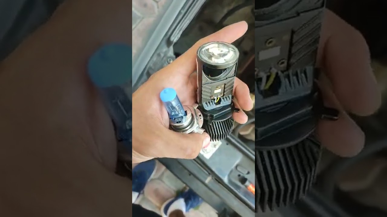 Nuevos focos Led con lupa 🤌🏻🔧 #cars