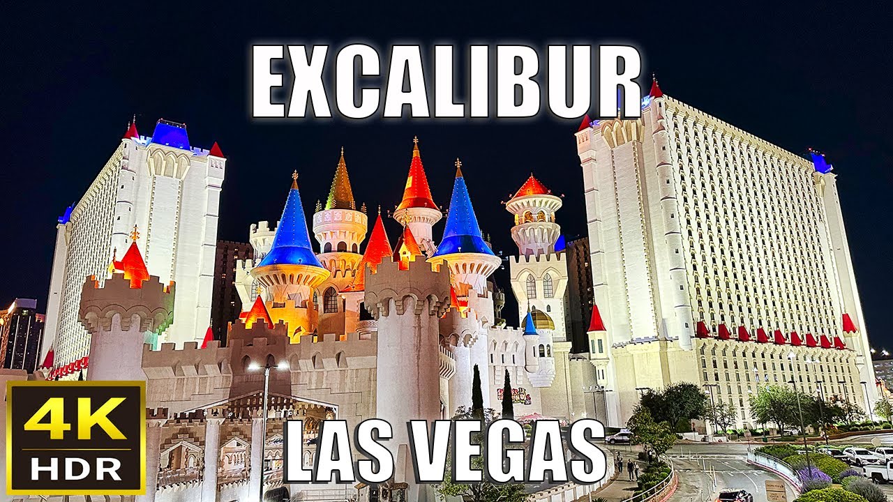 Excalibur Las Vegas Walk - October 2023