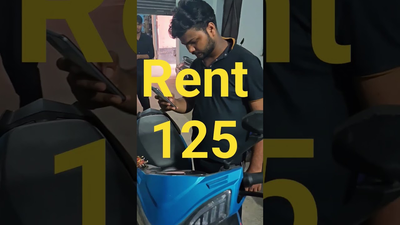 Cheapest Rent scooty// battery swapping scooty