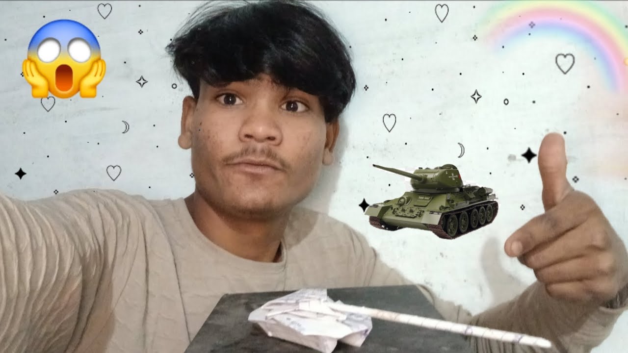 Aaj to army tank bna diya 😱