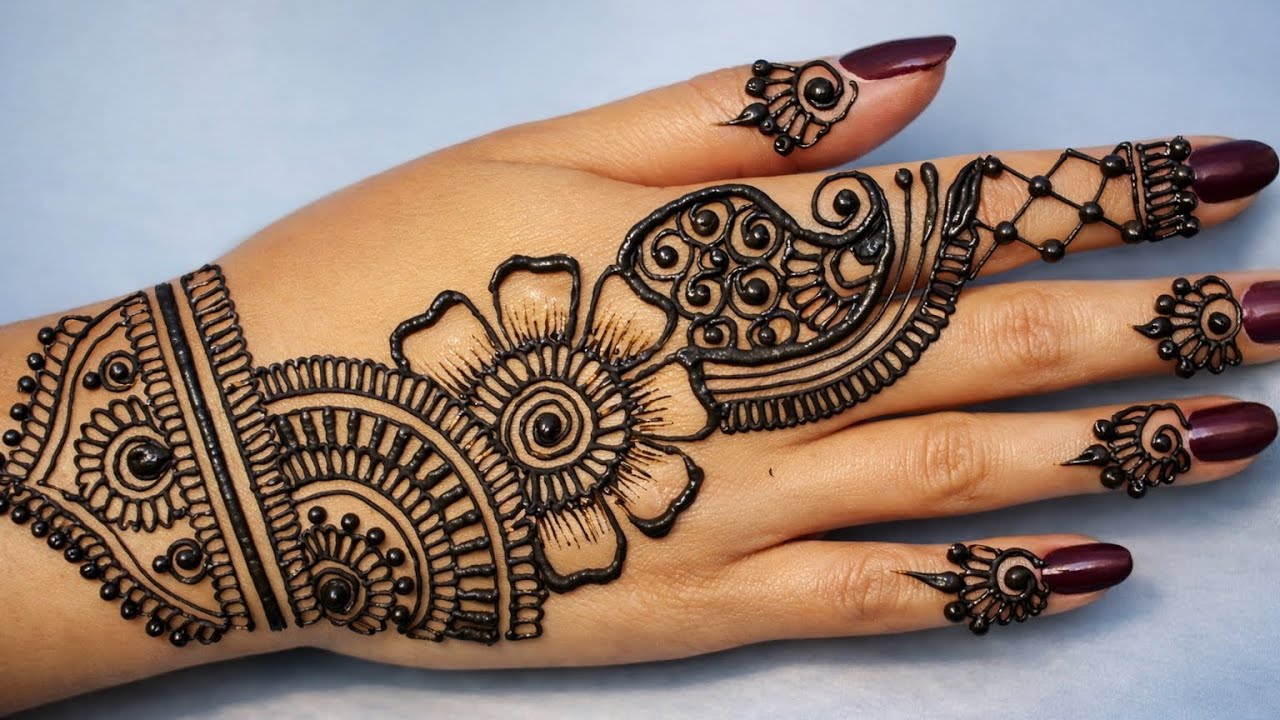 mehndi henna designs simple and easy | mehndi ka design | mehndi design | mehndi designs