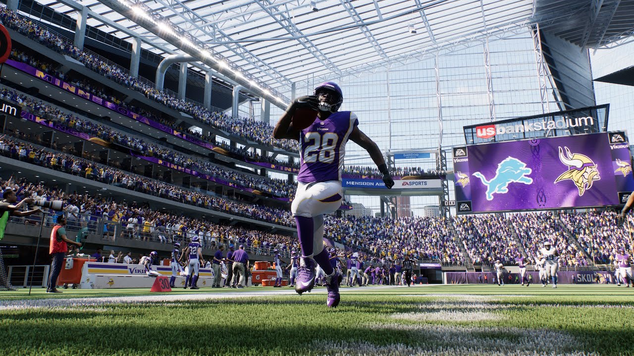 Madden 26 - Vikings vs Lions - 2012 NFL Mod