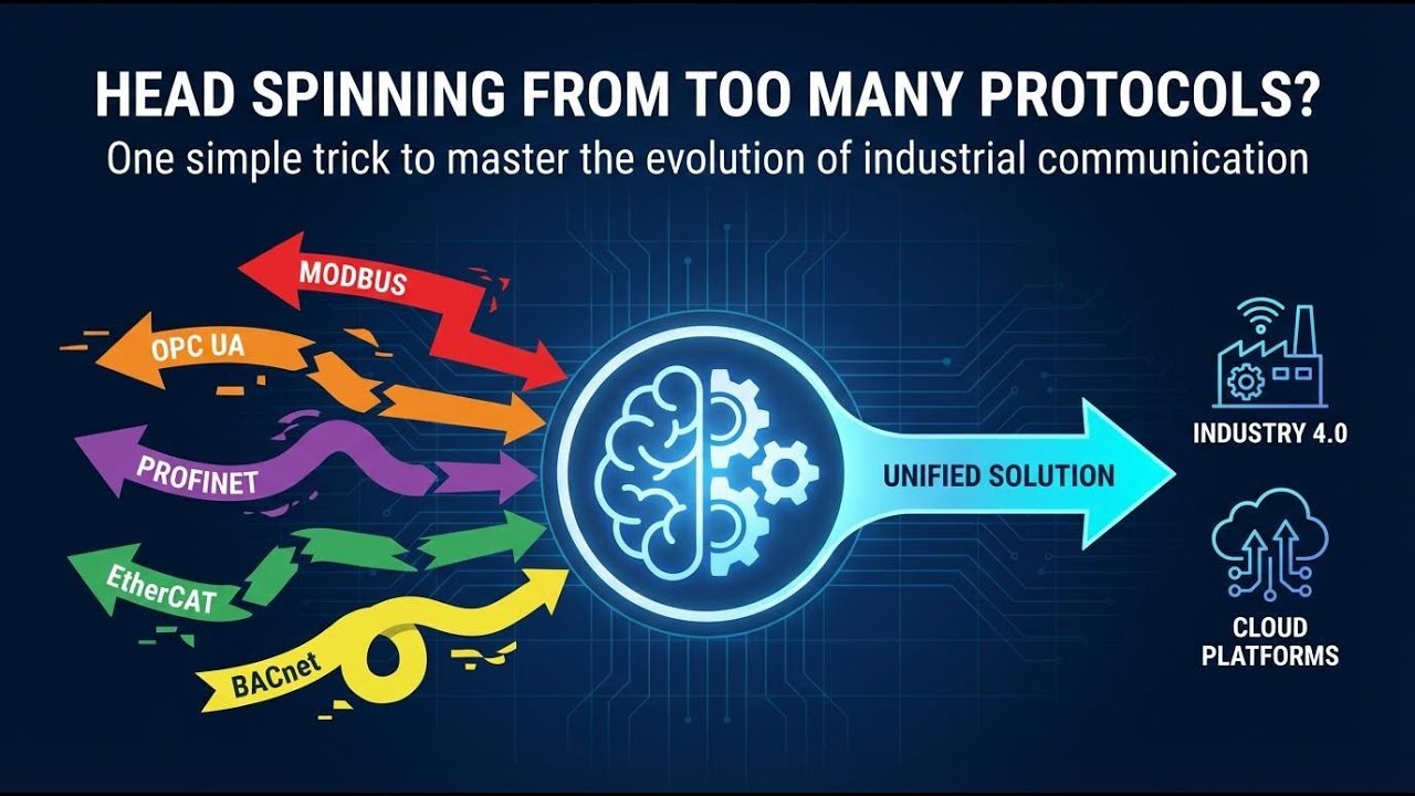 Why So Many Industrial Protocols? Modbus, PROFINET, EtherCAT Explained