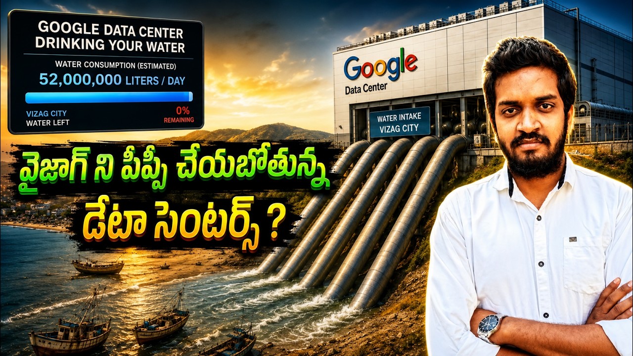 Pros And Cons Of Data Centers In Vizag | How Harmful To Nature ? | Mahidhar