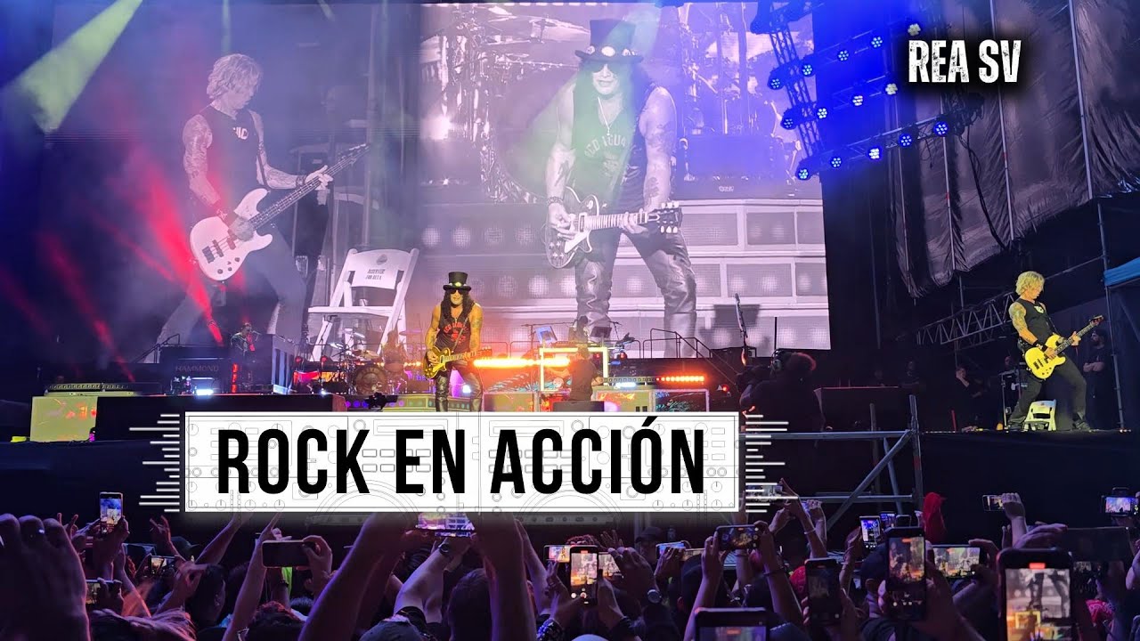 Guns N' Roses en El Salvador Rock En Accion Report 2025