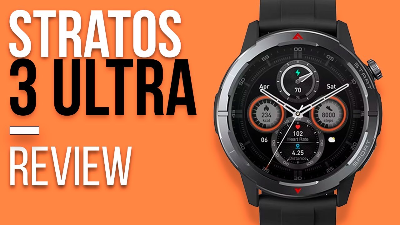 ZEBLAZE STRATOS 3 ULTRA Unboxing Review - AMOLED, GPS e CERTIFICAÇÃO MILITAR! Vale a pena? É bom?