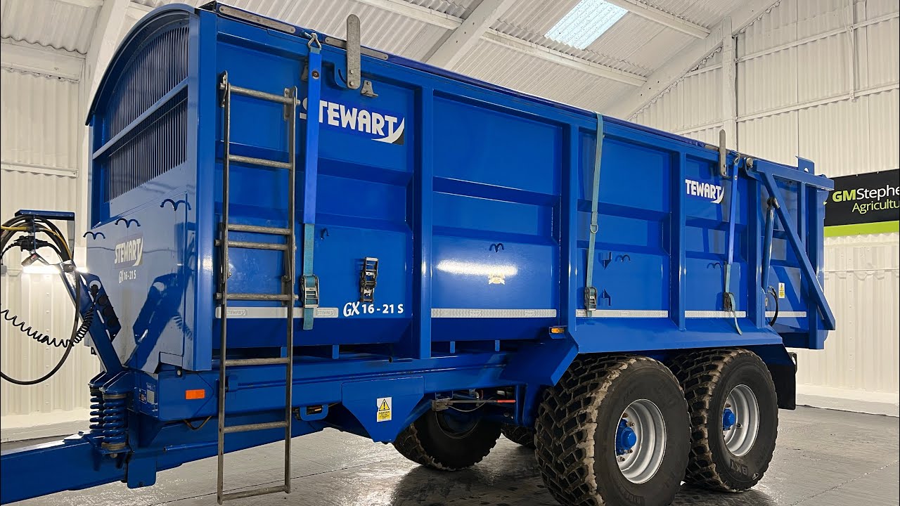 STEWART GX16.21S 16 TONNE TRAILER. Full Walk Round Video.