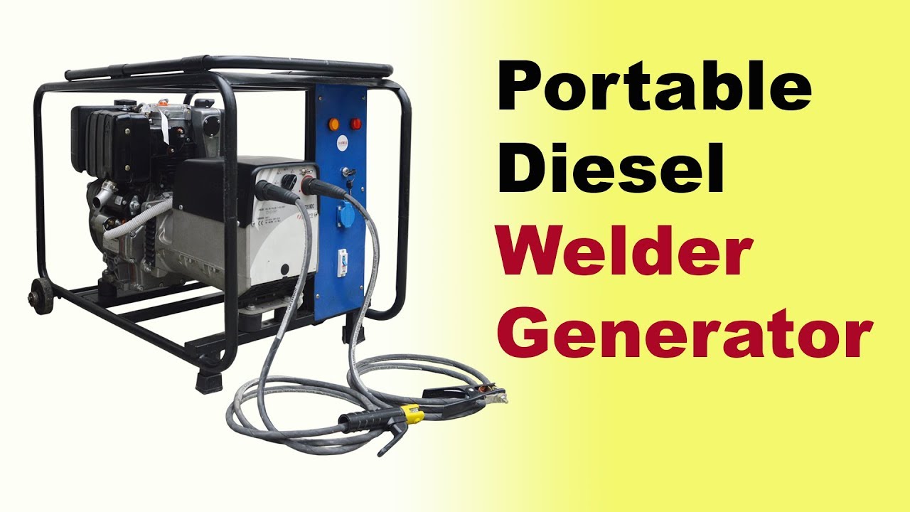 Engine Driven Welder Generators | Portable Welding Generator