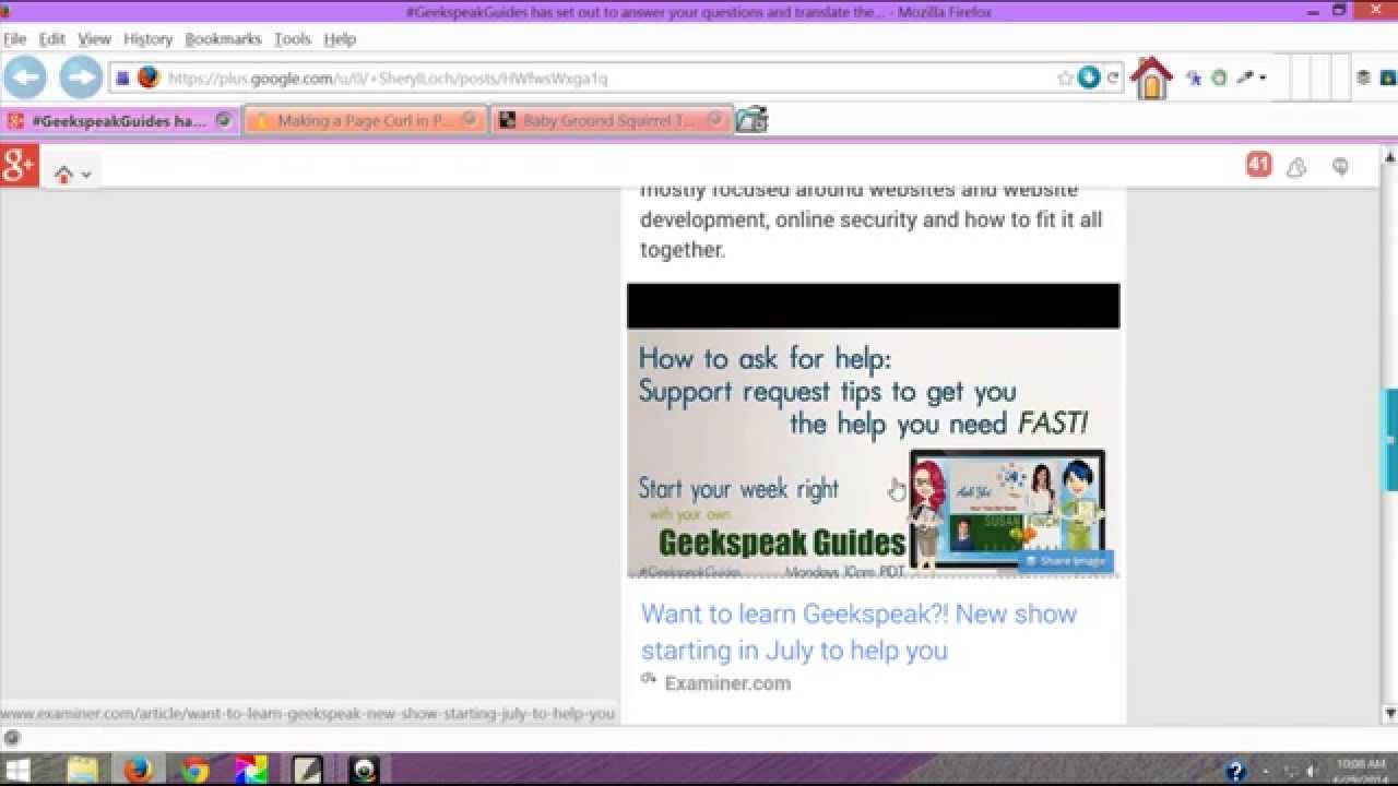 Using Windows Snipping Tool for Screenshots