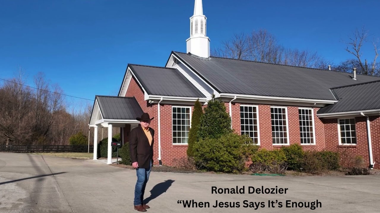 When Jesus Says It's Enough