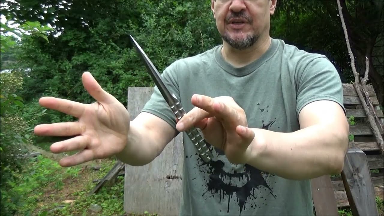 I'm Back With Tactical Edged Dojo Self Defense And Throwing Spike Review Spike Z Throwing Knife