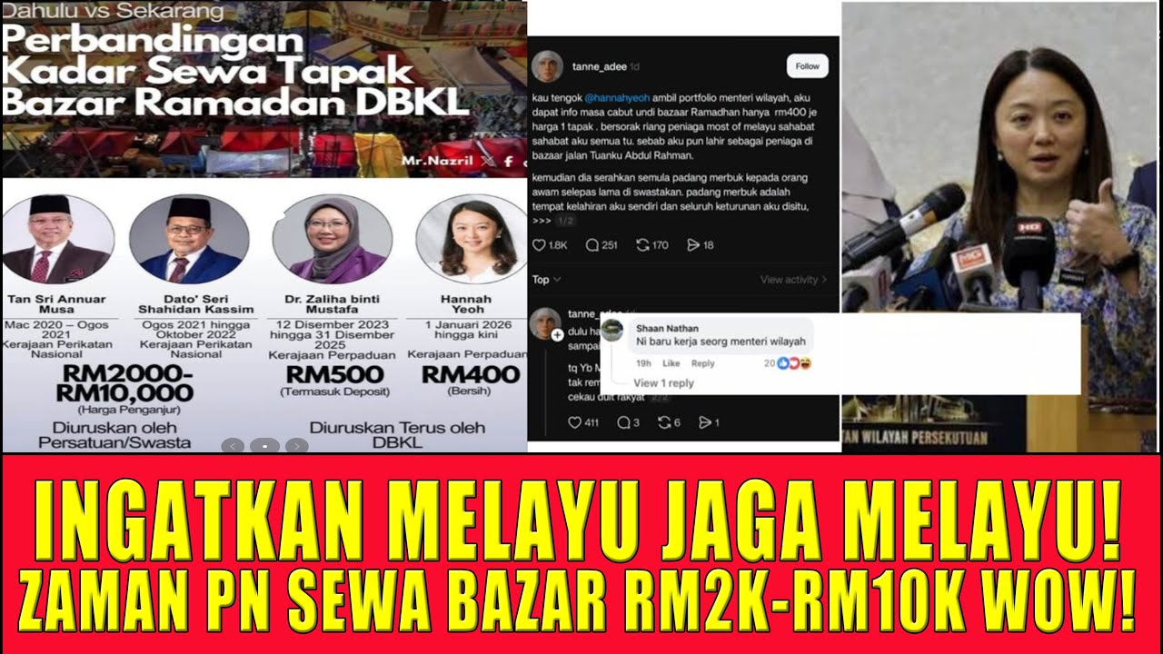 INGATKAN MELAYU JAGA MELAYU! ZAMAN PN SEWA BAZAR RM2K-RM10K WOW!