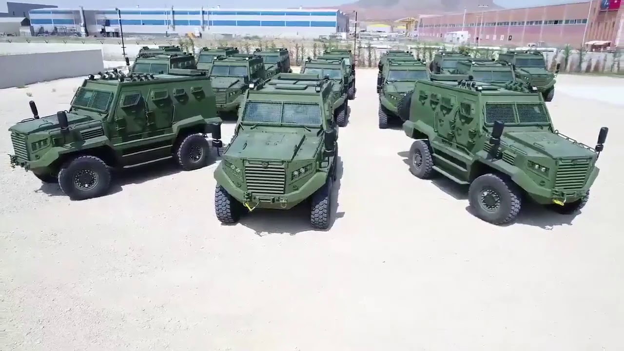 Katmerciler'in zırhlı 4X4 aracı HIZIR aracı ihraç ediliyor
