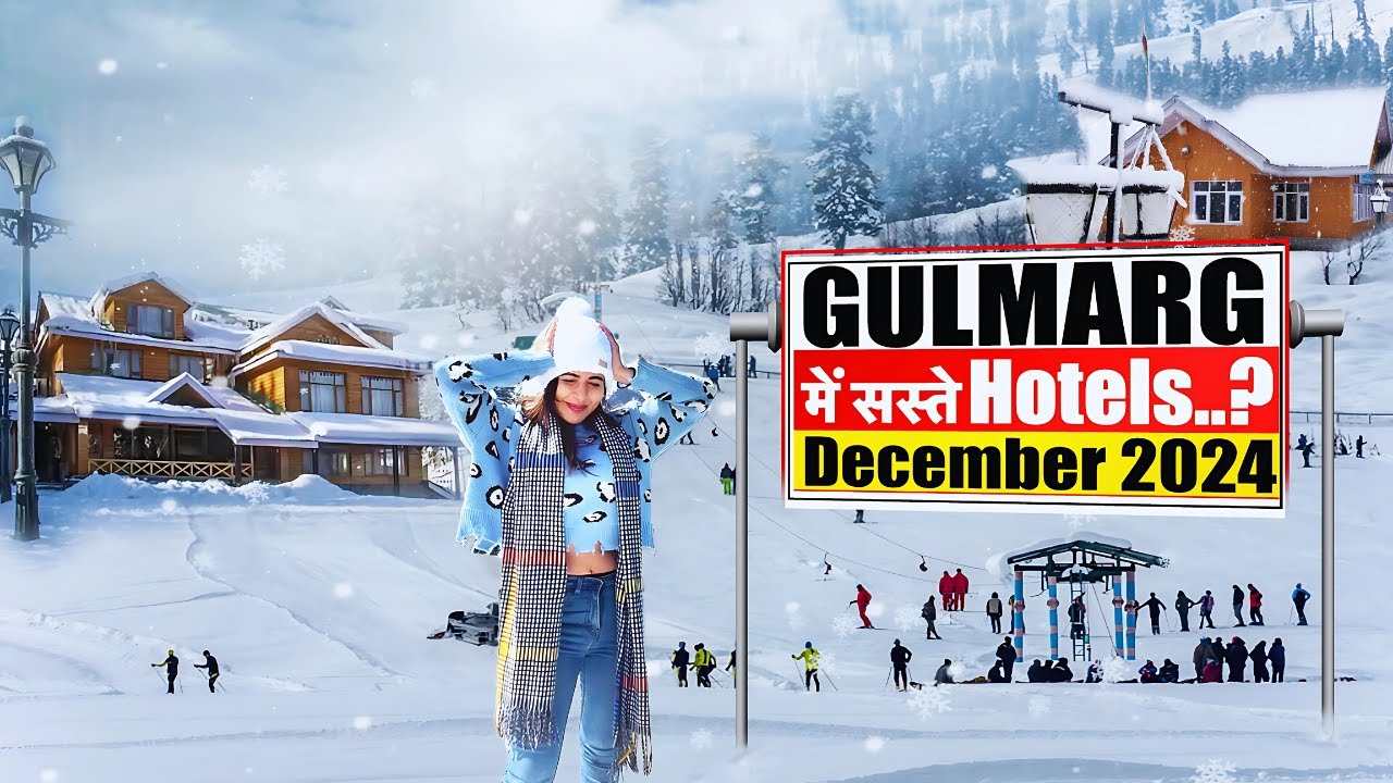 Cheap and best hotel in gulmarg | Budget Hotels in Gulmarg 🏔️ | KASHMIR December 2024