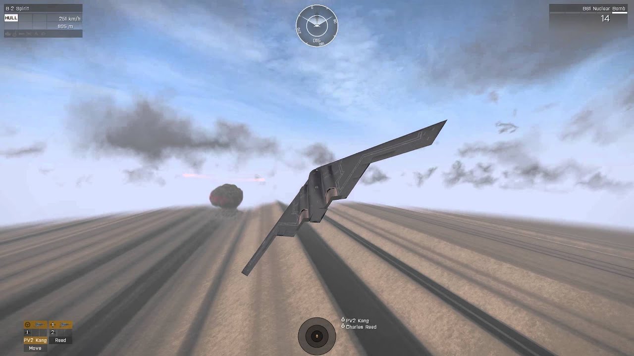 ARMA 3: USAF Mod B-2 Spirit Nuke Drop