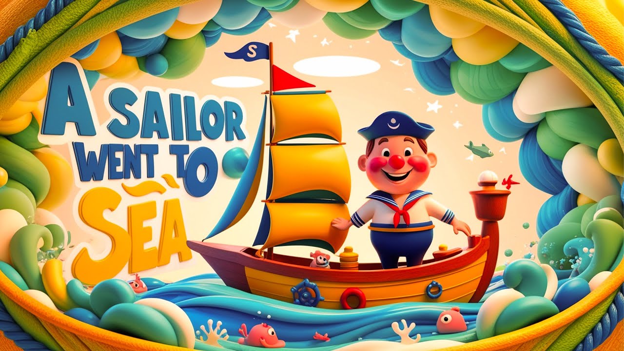 The Sailor Went to Sea | Rainbow Nursery Rhymes & Kids Songs | @RainbowNurseryRhymesOfficial