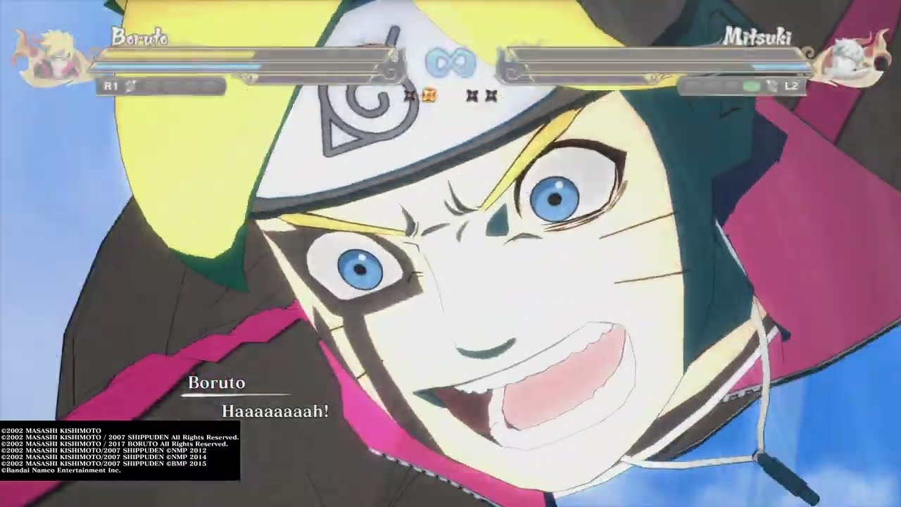 Naruto Storm Connections Karma Boruto vs. Mitsuki