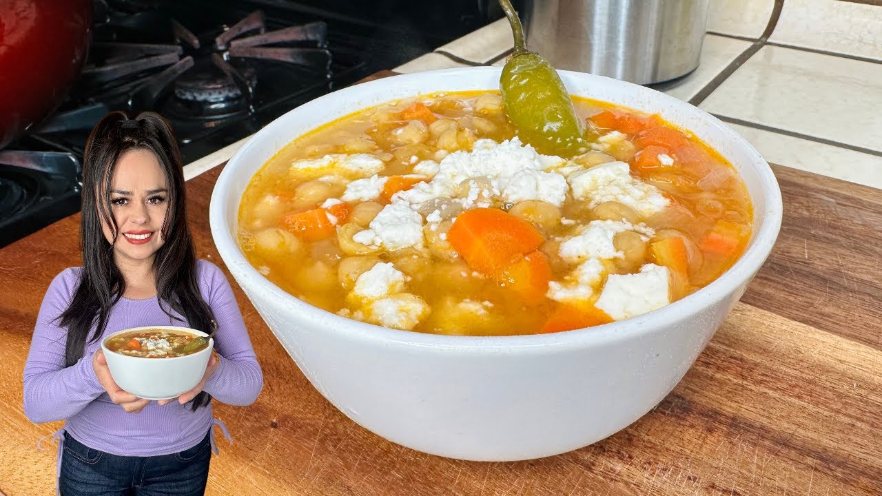 LA MEJOR RECETA DE SOPA DE GARBANZO