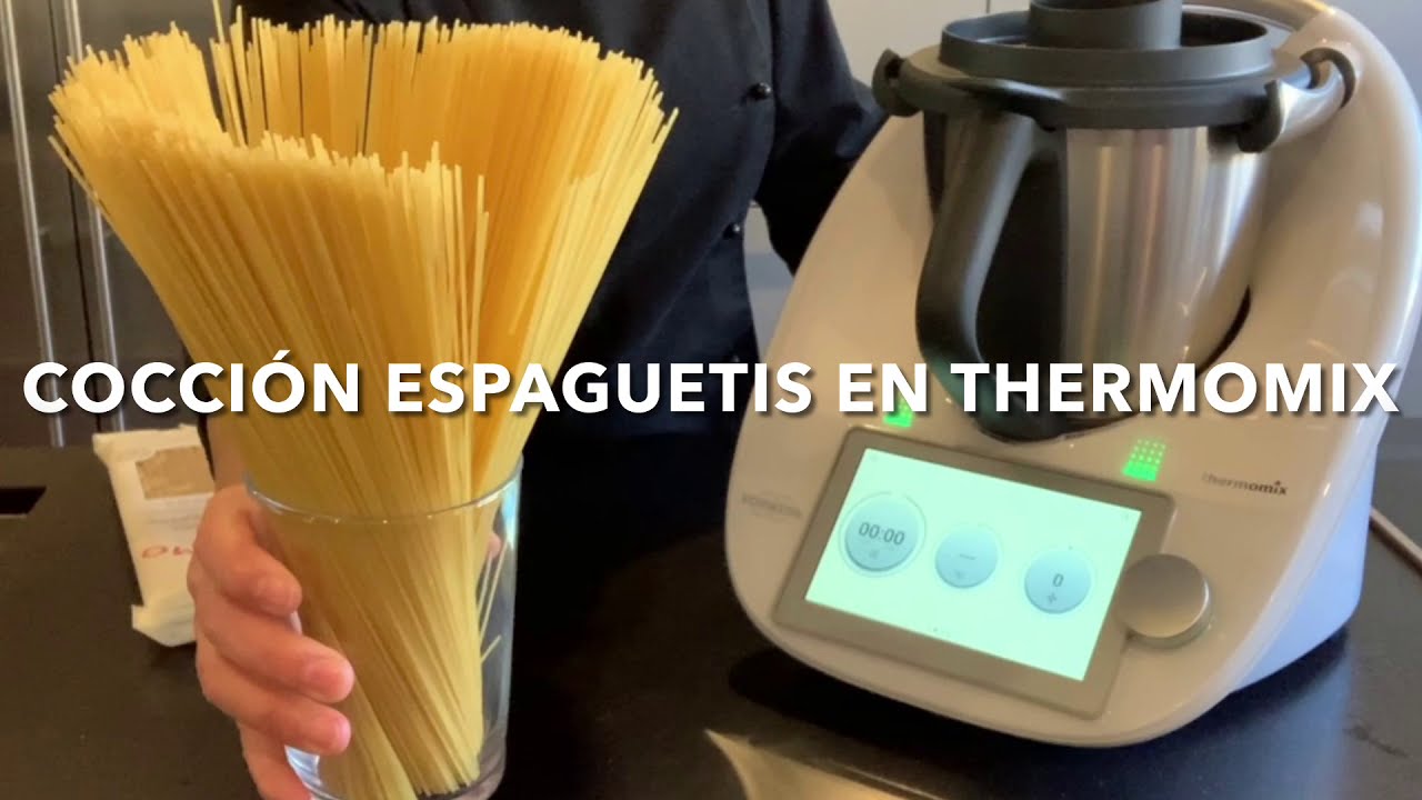 COCCIÓN DE ESPAGUETIS EN THERMOMIX