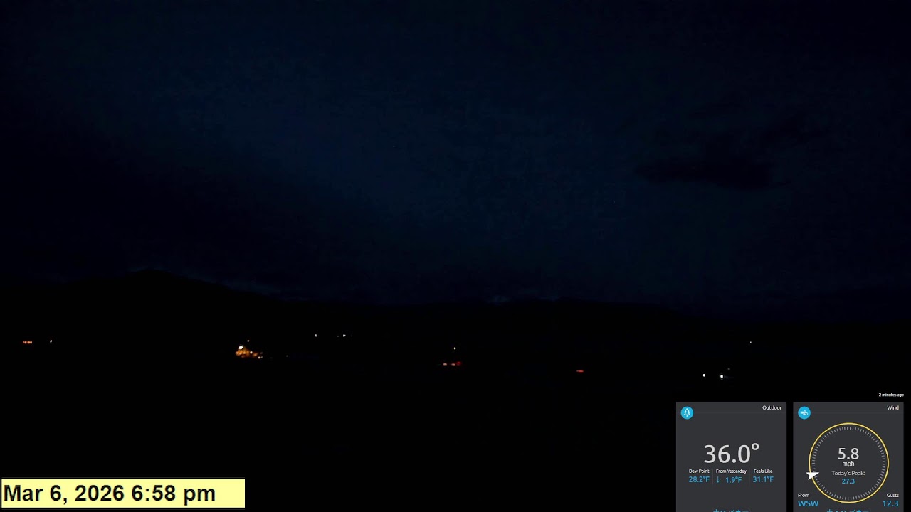 Weathercam Live -  Boulder Valley, MT