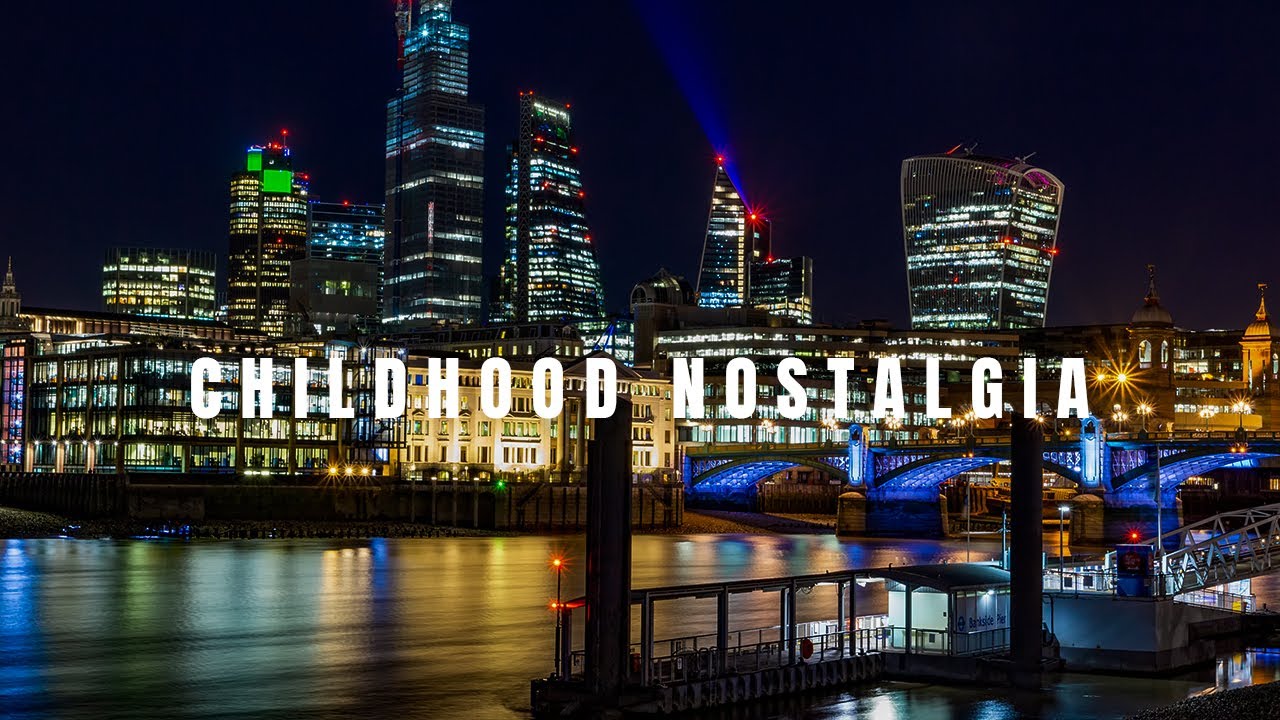 Childhood Nostalgia | see the city of LONDON from above - Dark ambient music