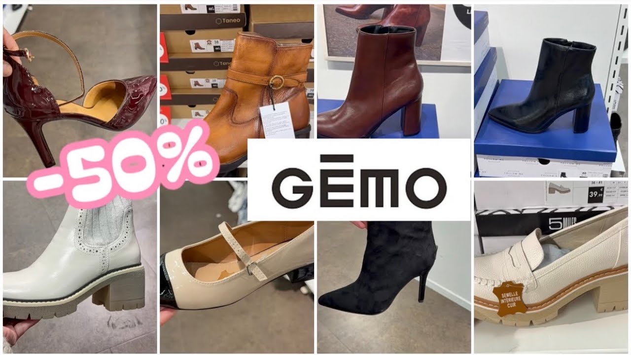 GEMO DESTOCKAGE JUSQU’-50% 20 OCTOBRE 2025