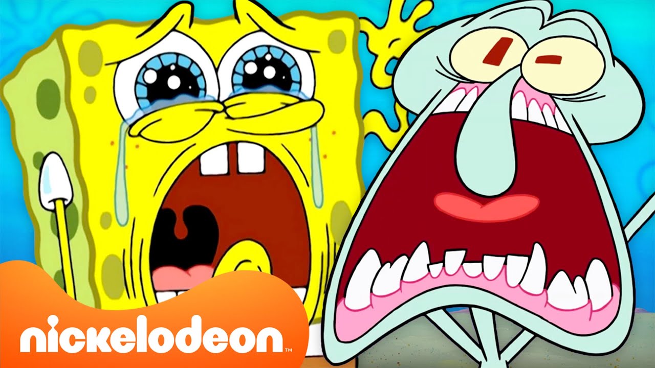 Губка Боб | Губка Боб ПСИХУЕТ 51 минуту подряд 🤯 | Nickelodeon Cyrillic