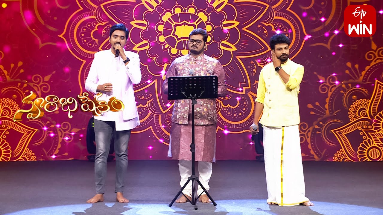 Madi Sarada Song | Dhanunjay, Krishna Chaitanya, Pavan Performance | Swarabhishekam | 16th June 2024