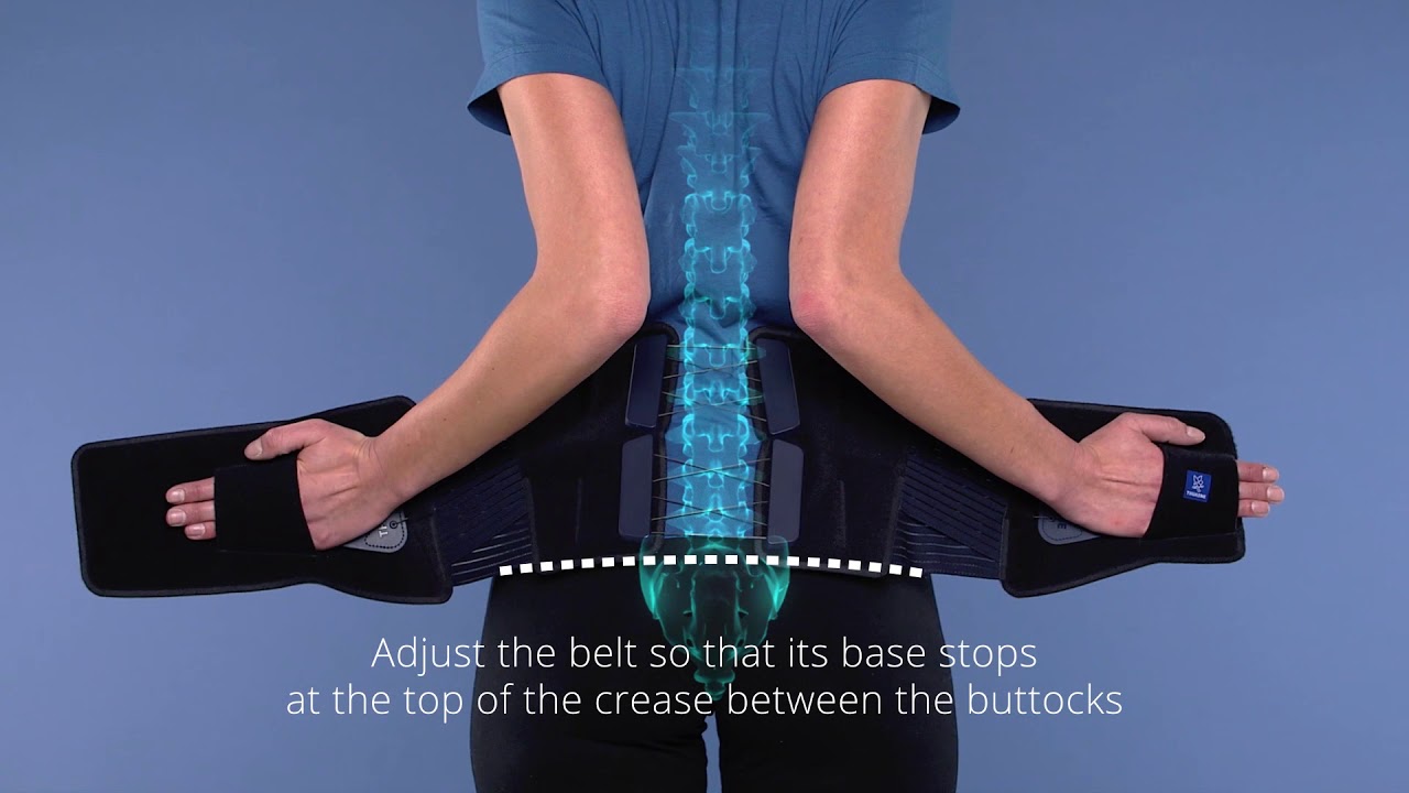 THUASNE LombaStab Spinal Back Brace fitting instructions