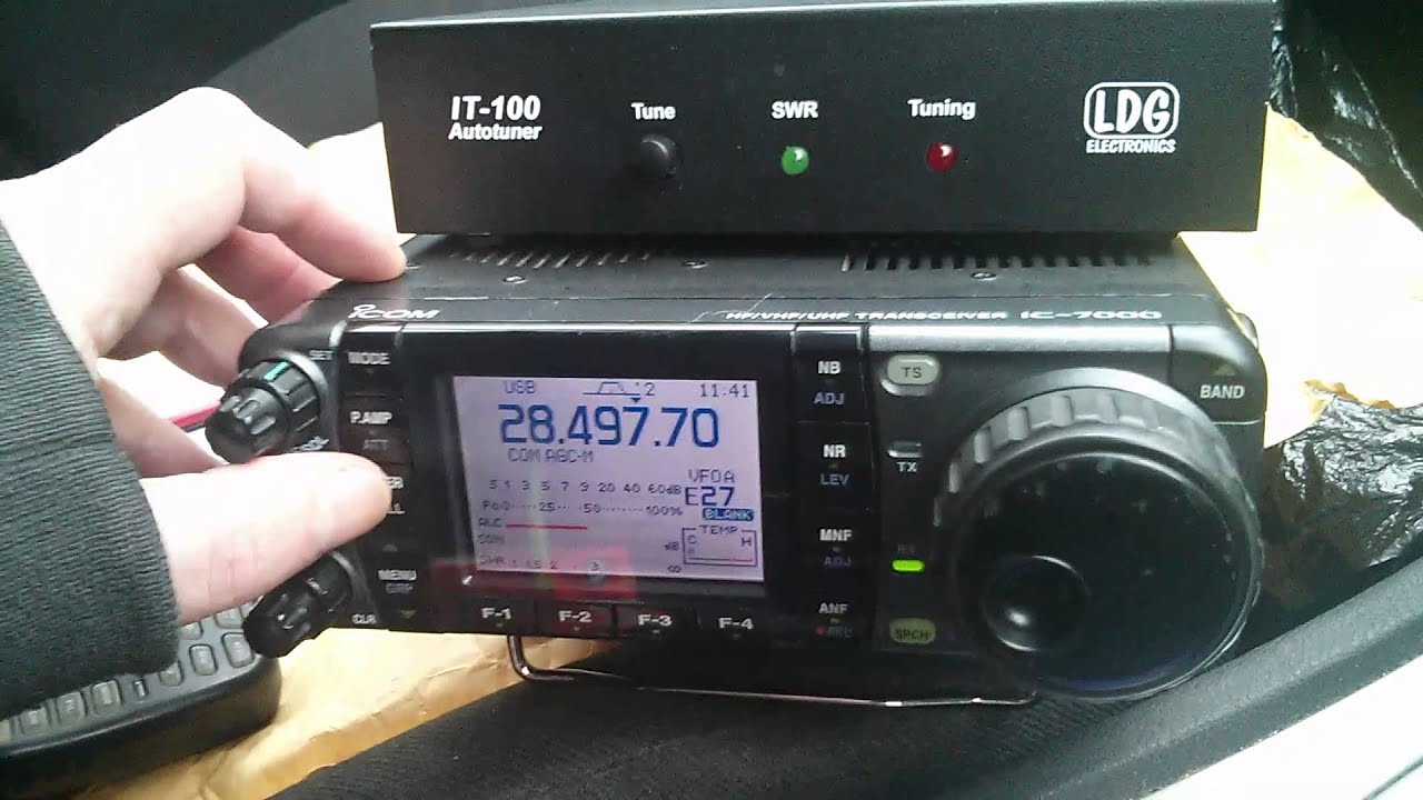 LDG IT-100 Tuner Test