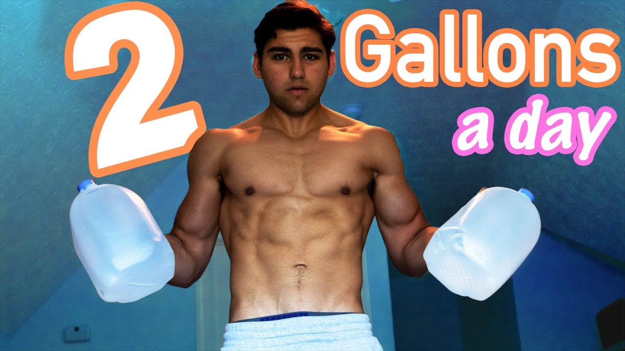 Why I Drink 2 Gallons Of Water A Day For Fat Loss