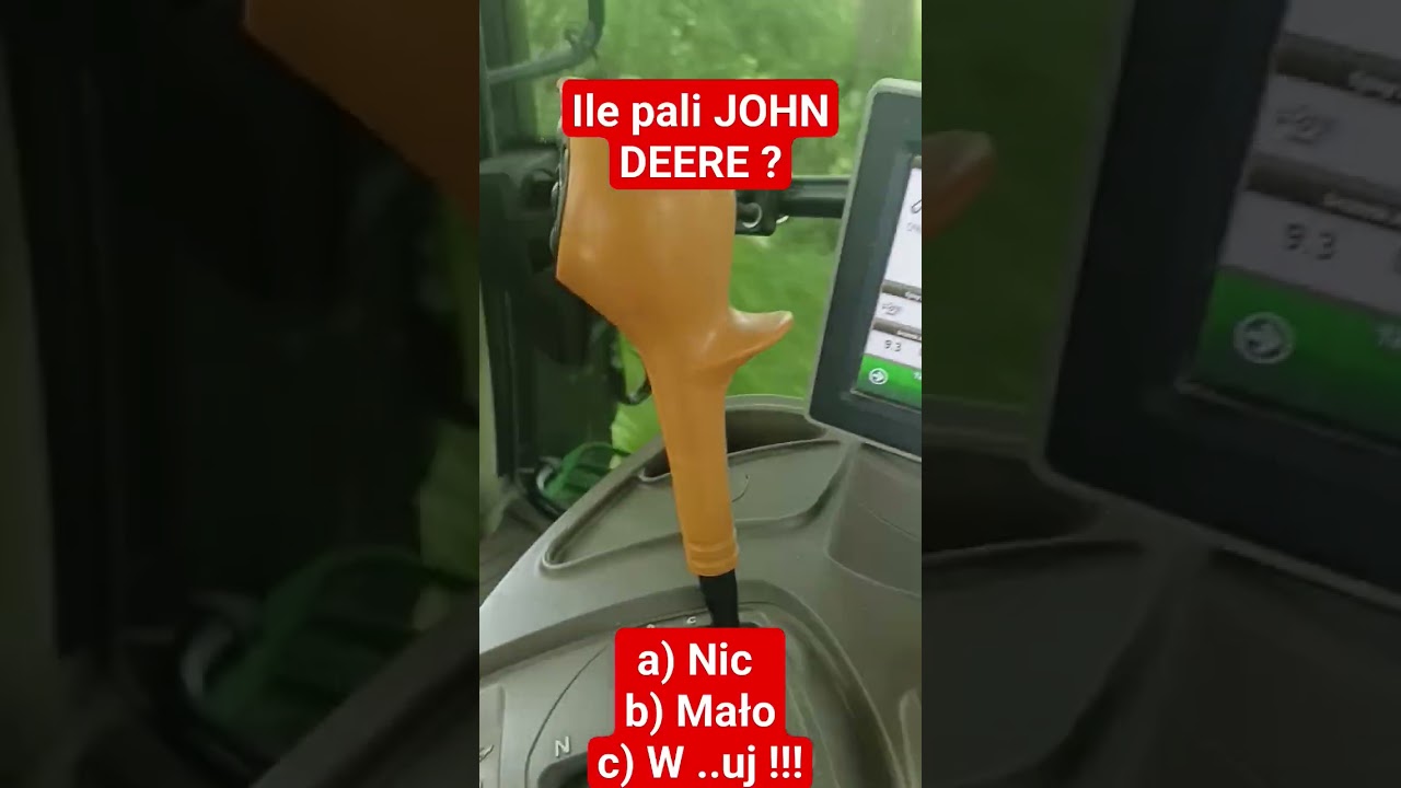 Test spalania paliwa JD 6155R 🚜  Czy to jest paliwożerny ciągnik ? 🤭