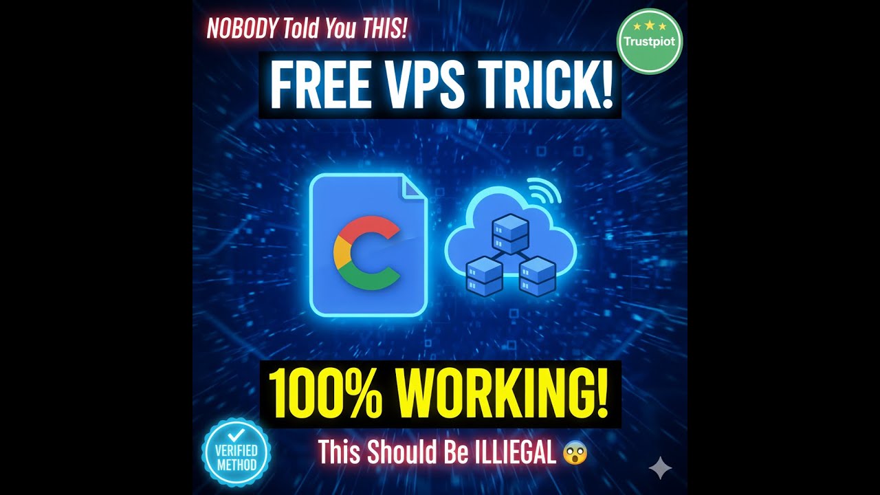 Google Didn&rsquo;t Want This Leaked 🔥 FREE VPS Trick Using Colab (Crazy Hack)