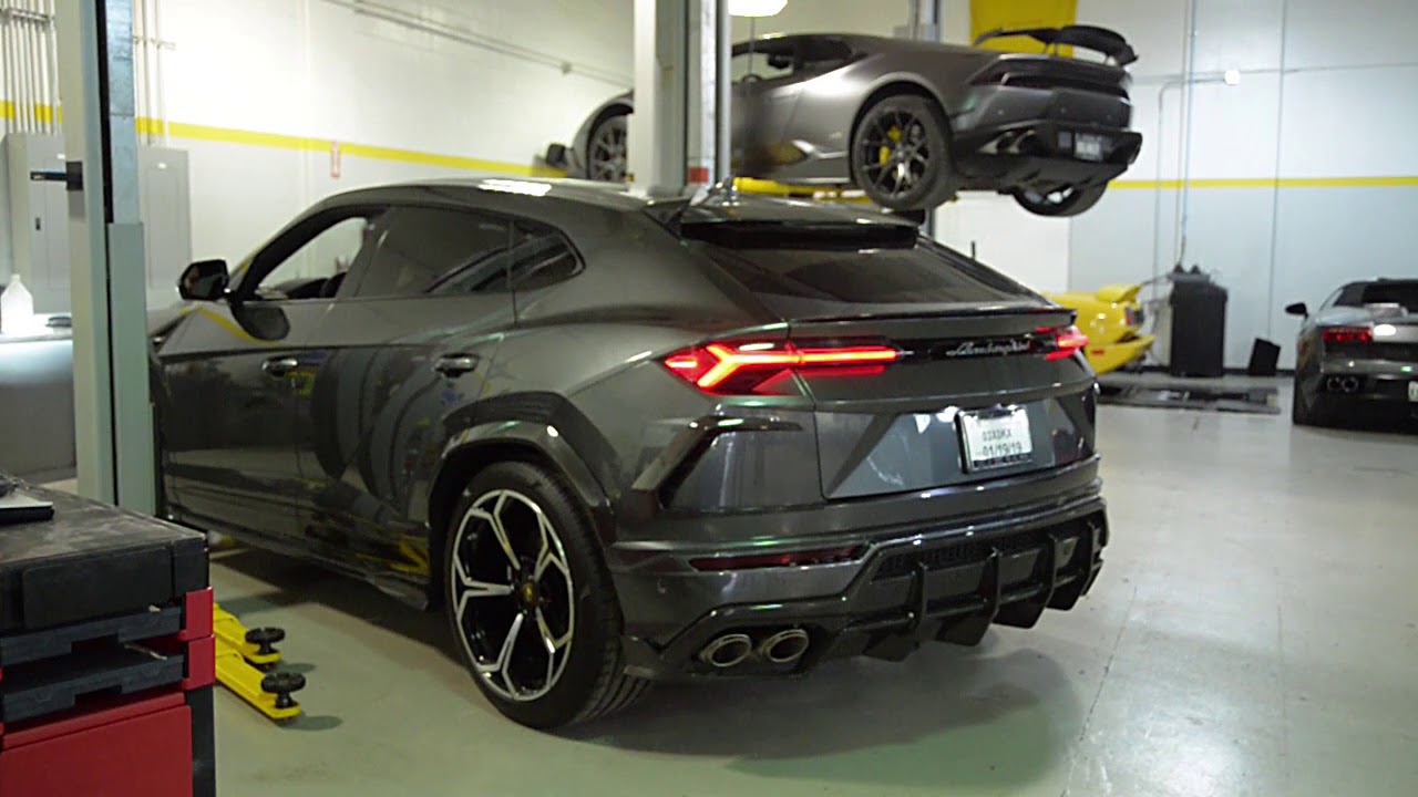 Lamborghini Urus Akrapovic Racing Exhaust