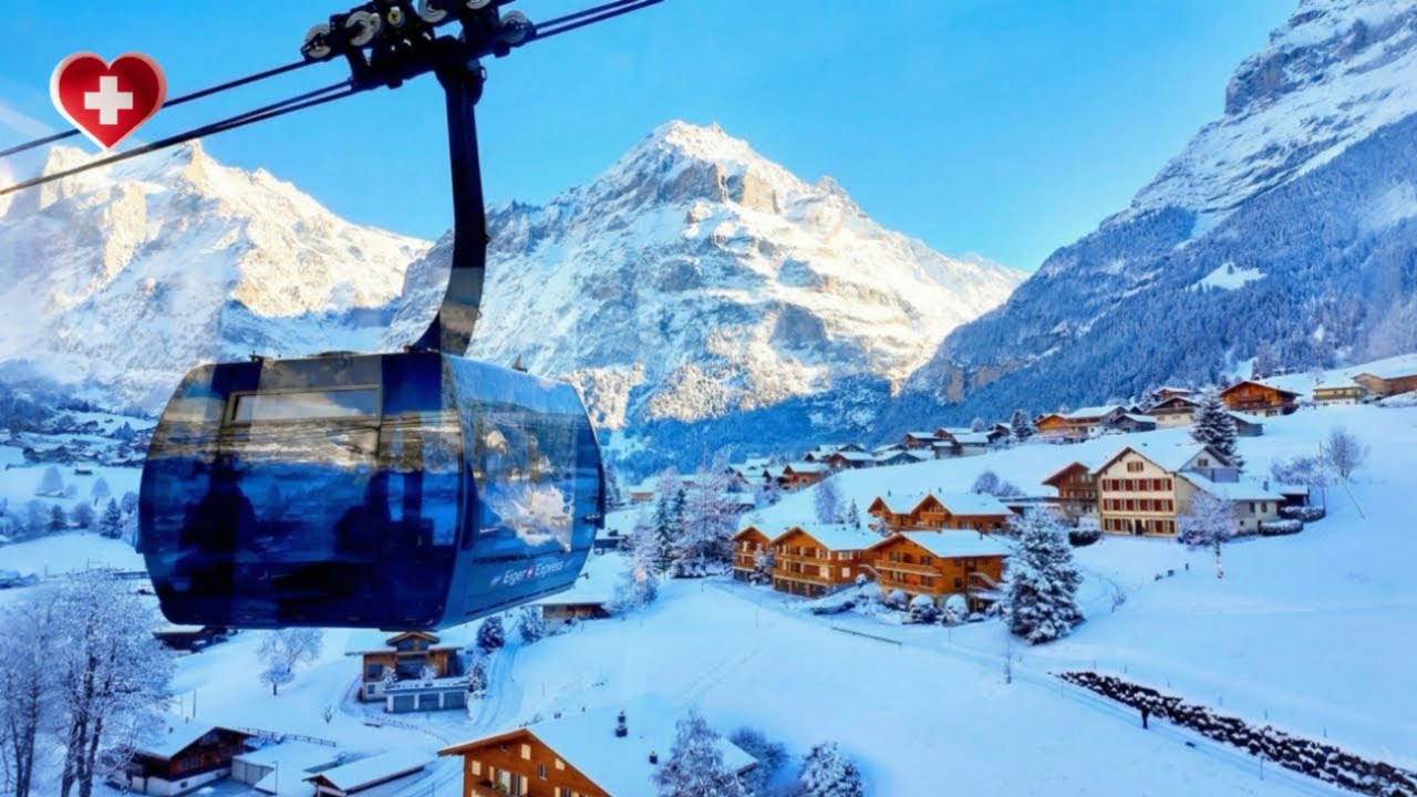 Путешествие мечты на вершину Европы: Eiger Express & Jungfraujoch [4K]