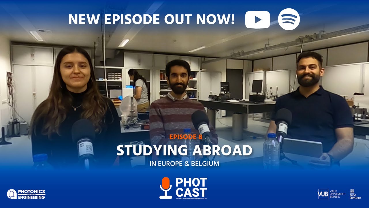 PHOTCAST EP8 - Alejandra and Alamghir on studying abroad - Master Photonics