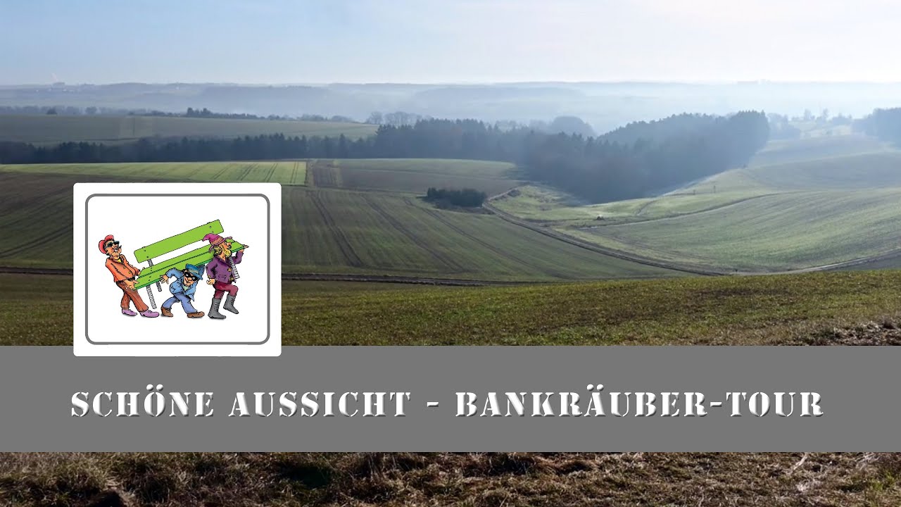 Schöne Aussicht - Bankräuber-Tour bei Rieschweiler-Mühlbach in der Südwestpfalz