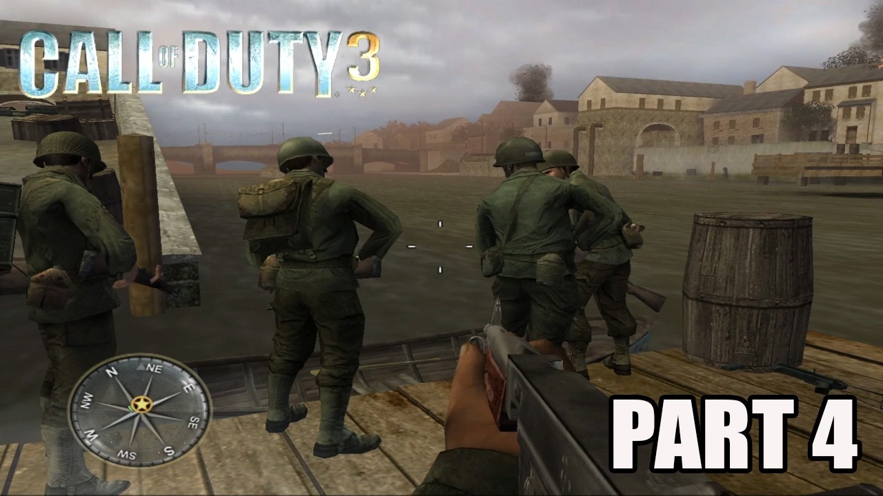 Call of Duty 3 Walkthrough PART 4  |  MAYENNE Campaign